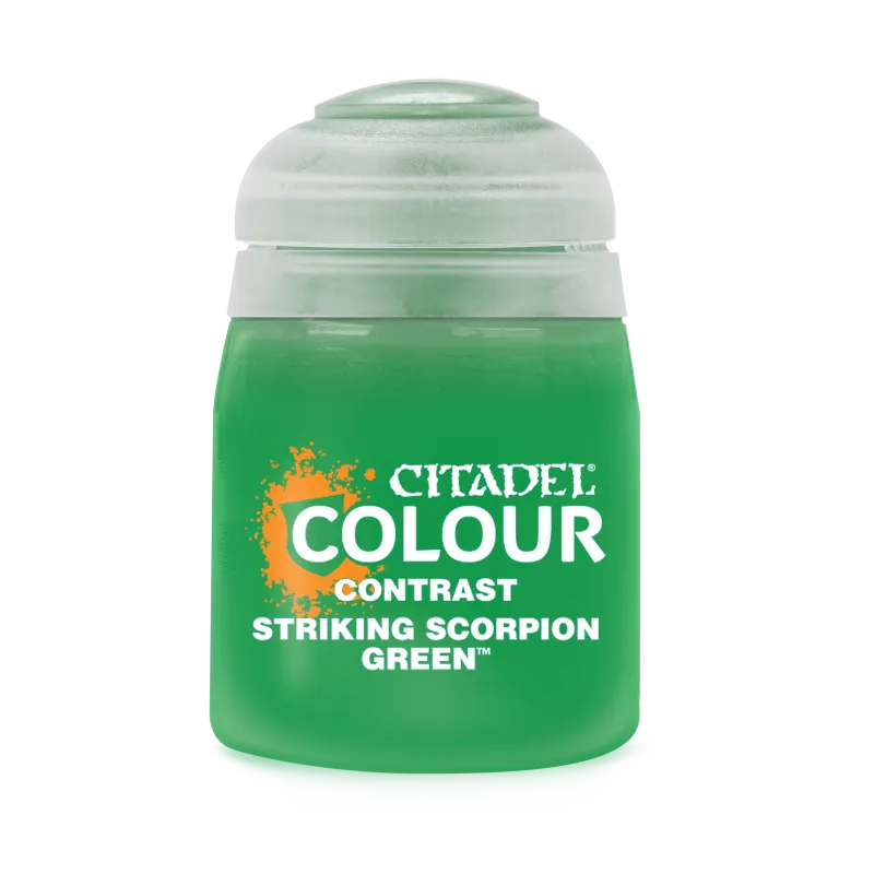 Contrast: Striking Scorpion Green-003 Miniature Gaming-Brain Games OÜ