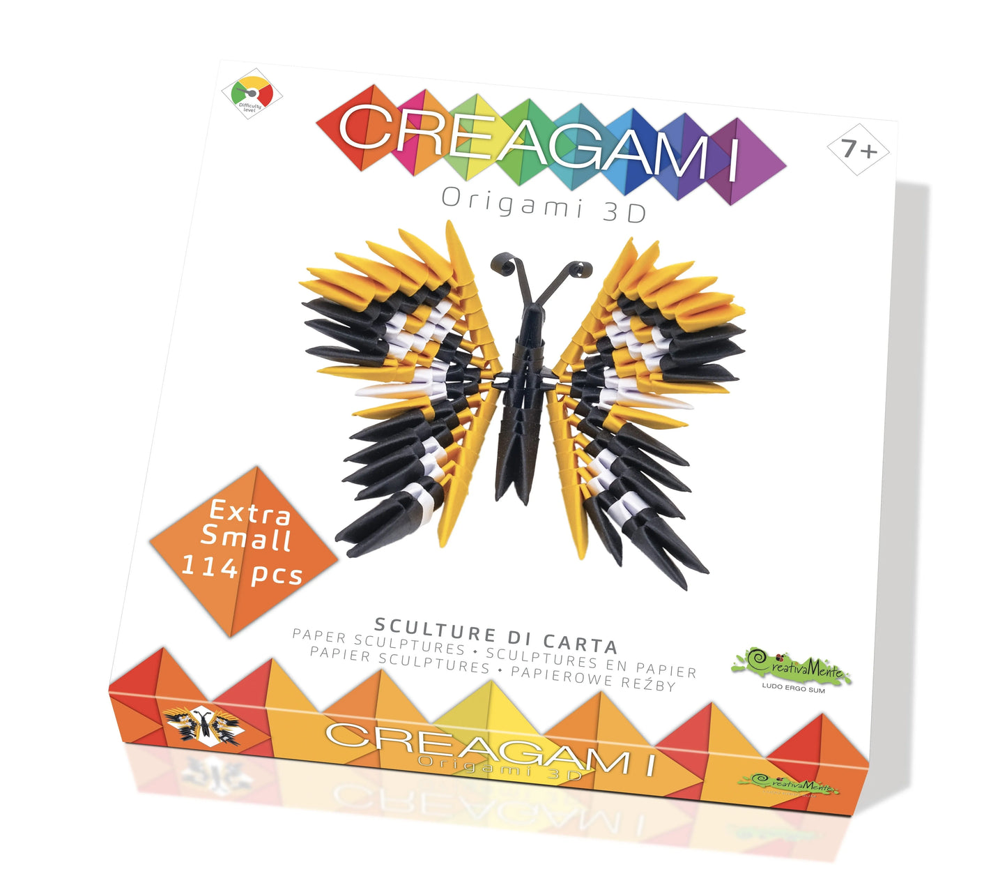Creagami "Butterfly" origami komplekt (mini)-w111 WHS Creativity & Brain Teasers-Brain Games OÜ