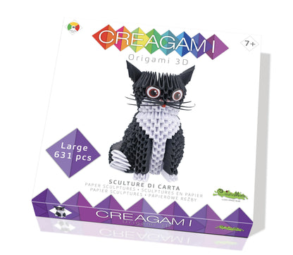 Creagami "Cat" origami komplekt (suur)-w111 WHS Creativity & Brain Teasers-Brain Games OÜ