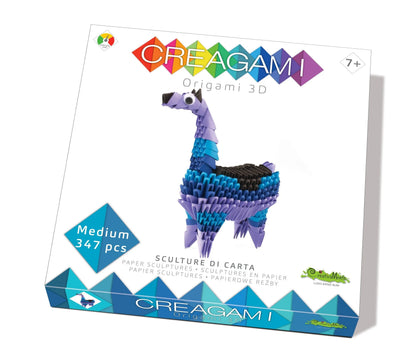Creagami "Llama" origami komplekt (keskmine)-w111 WHS Creativity & Brain Teasers-Brain Games OÜ