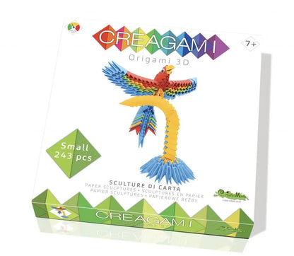 Creagami "Parrot" origami komplekt (väike)-w111 WHS Creativity & Brain Teasers-Brain Games OÜ