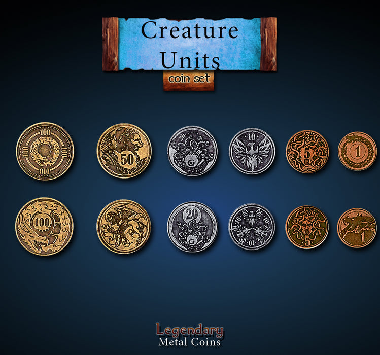 "Creature Units" mündikomplekt