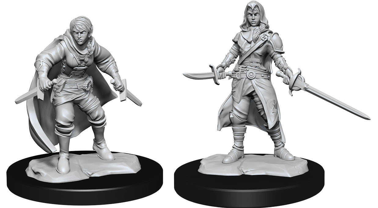 D&D miniatuurid Nolzur's Half-Elf Rogue Female
