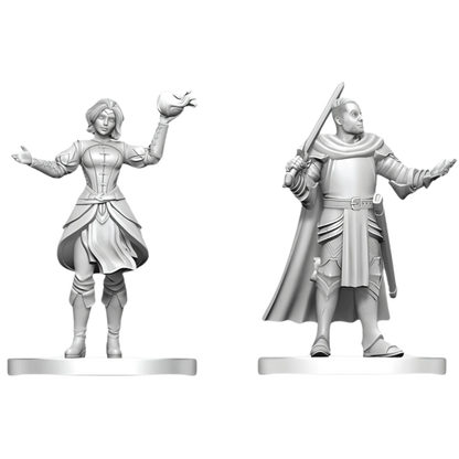 D&D Nolzur's Marvelous Miniatures: Knight & Mage Apprentice