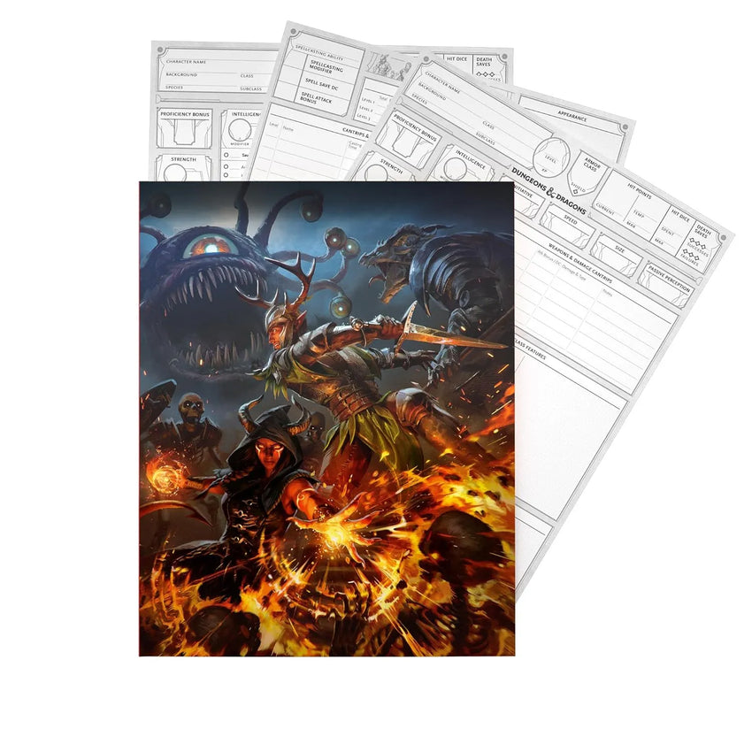 D&D 2024 Character Sheets-Strateegiamängud-Brain Games OÜ