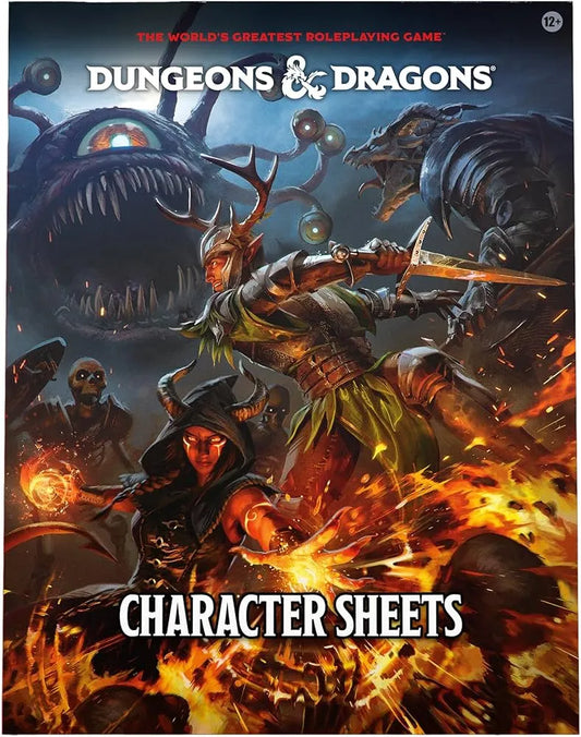 D&D 2024 Character Sheets-Strateegiamängud-Brain Games OÜ
