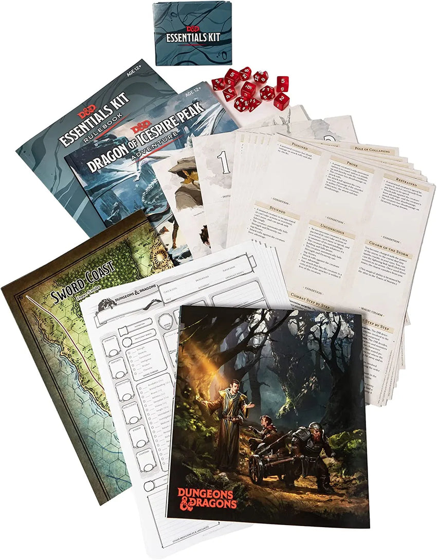 D&D 5th Essentials Kit-001 Board / Card Games-Brain Games OÜ