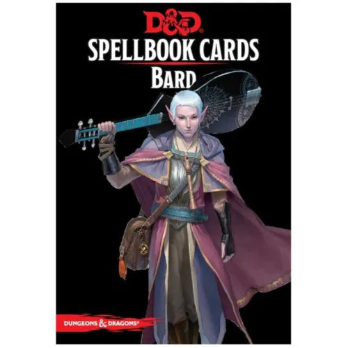D&D 5th Spell Deck Bard (128 kaarti)-001 Board / Card Games-Brain Games OÜ