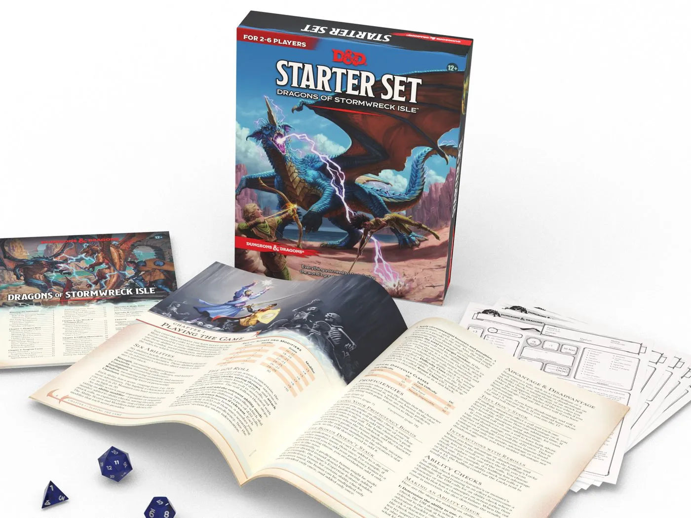 D&D 5th Starter Set: Dragons of Stormwreck Isle-001 Board / Card Games-Brain Games OÜ