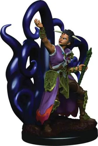 D&D Icons Female Human Warlock miniatuur-001 Board / Card Games-Brain Games OÜ