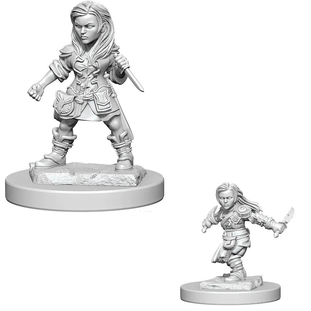 D&D miniatuur Nolzur´s Halfling Female Rogue-001 Board / Card Games-Brain Games OÜ