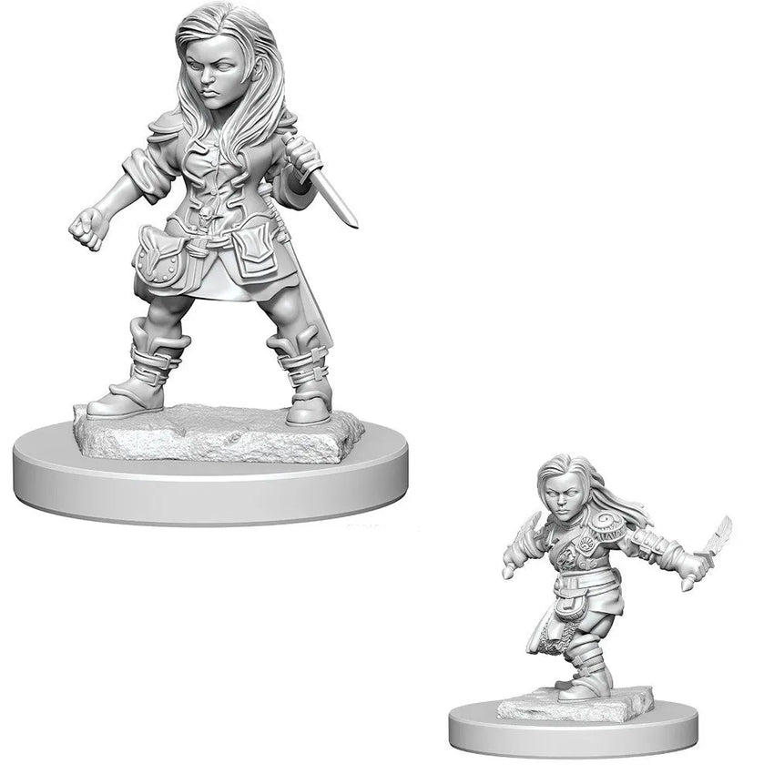 D&D miniatuur Nolzur´s Halfling Female Rogue-001 Board / Card Games-Brain Games OÜ