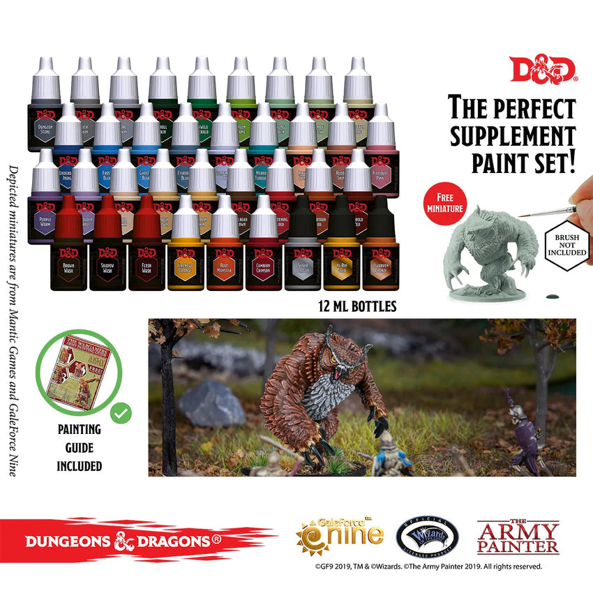 D&D Monsters Paint Set-103 Miniature Gaming-Brain Games OÜ