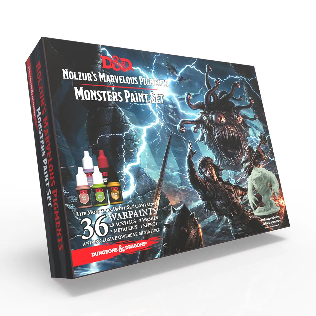 D&D Monsters Paint Set-103 Miniature Gaming-Brain Games OÜ
