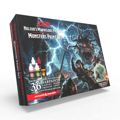 D&D Monsters Paint Set-103 Miniature Gaming-Brain Games OÜ