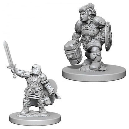 D&D Nolzur´s Dwarf Female Paladin miniatuurid-001 Board / Card Games-Brain Games OÜ