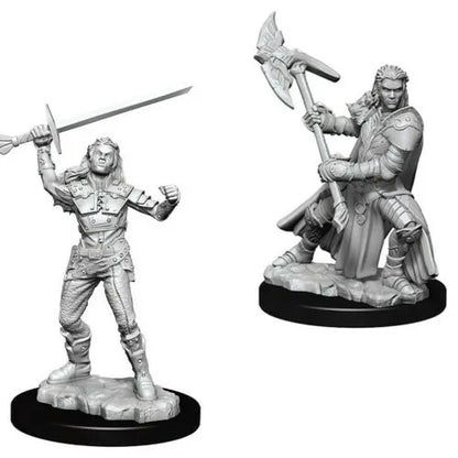 D&D Nolzur's Female Half-Orc Fighter miniatuurid-001 Board / Card Games-Brain Games OÜ