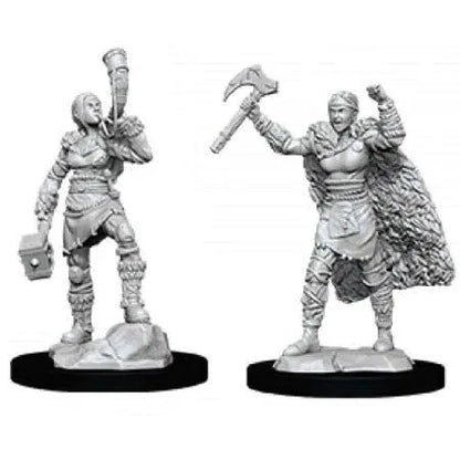 D&D Nolzur´s Human Barbarian Female miniatuurid-001 Board / Card Games-Brain Games OÜ