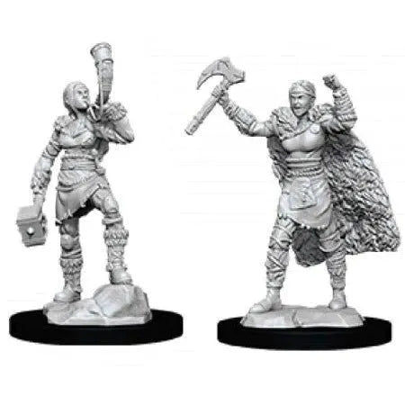 D&D Nolzur´s Human Barbarian Female miniatuurid-001 Board / Card Games-Brain Games OÜ