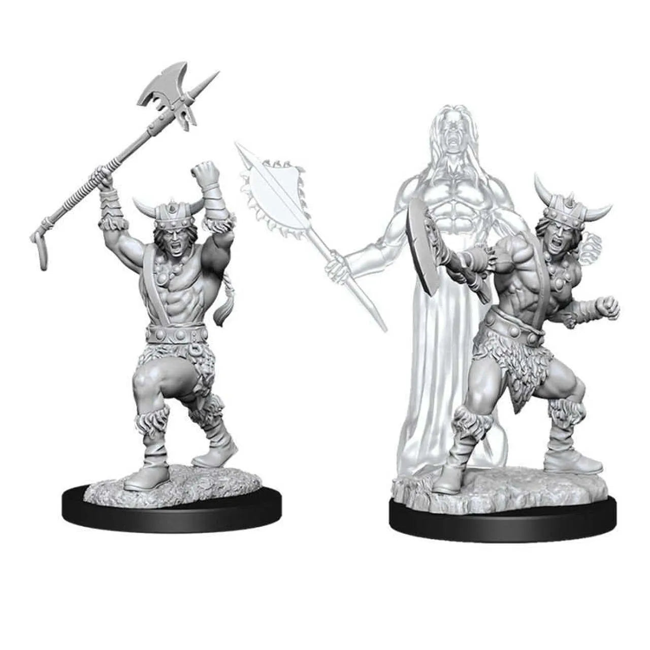D&D Nolzur´s Male Human Barbarian miniatuurid-001 Board / Card Games-Brain Games OÜ