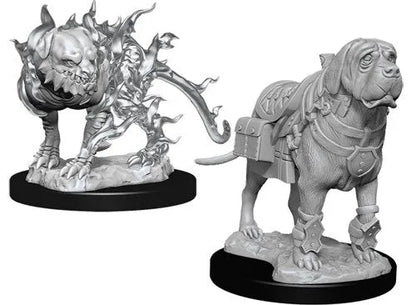D&D Nolzur´s Mastiff & Shadow Mastiff miniatuurid-003 Miniature Gaming-Brain Games OÜ
