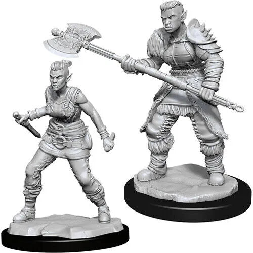 D&D Nolzur's Orc Barbarian Female miniatuurid-001 Board / Card Games-Brain Games OÜ