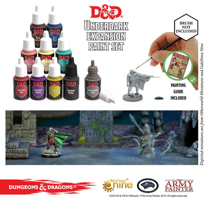 D&D Underdark Paint Set-103 Miniature Gaming-Brain Games OÜ