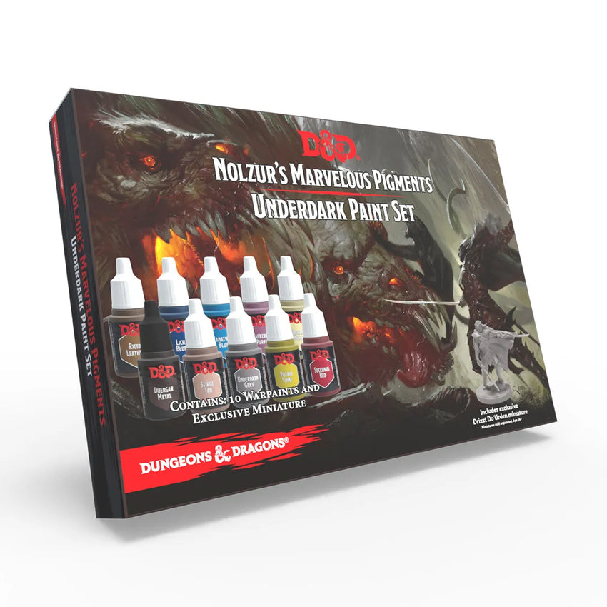 D&D Underdark Paint Set-103 Miniature Gaming-Brain Games OÜ