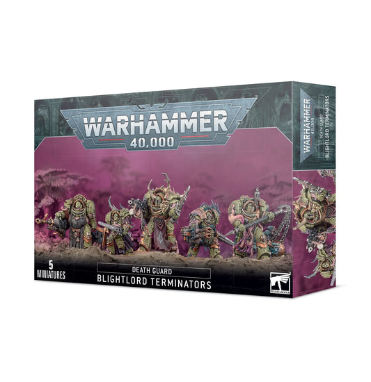 Death Guard: Blightlord Terminators-003 Miniature Gaming-Brain Games OÜ