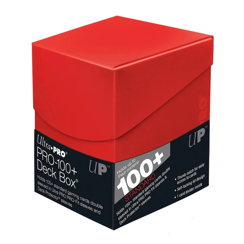 Deck Box Eclipse PRO 100+ Apple Red-004 Accessories-Brain Games OÜ