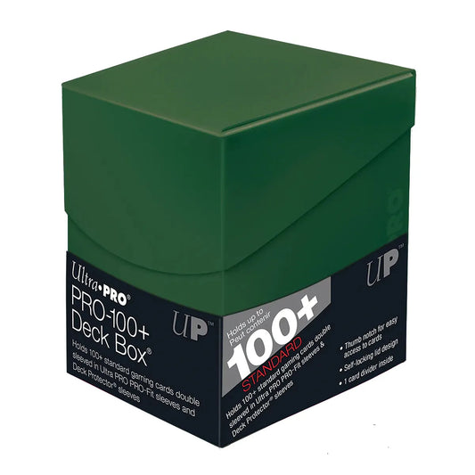 Deck Box Eclipse PRO 100+ Forest Green-Misc-Brain Games OÜ