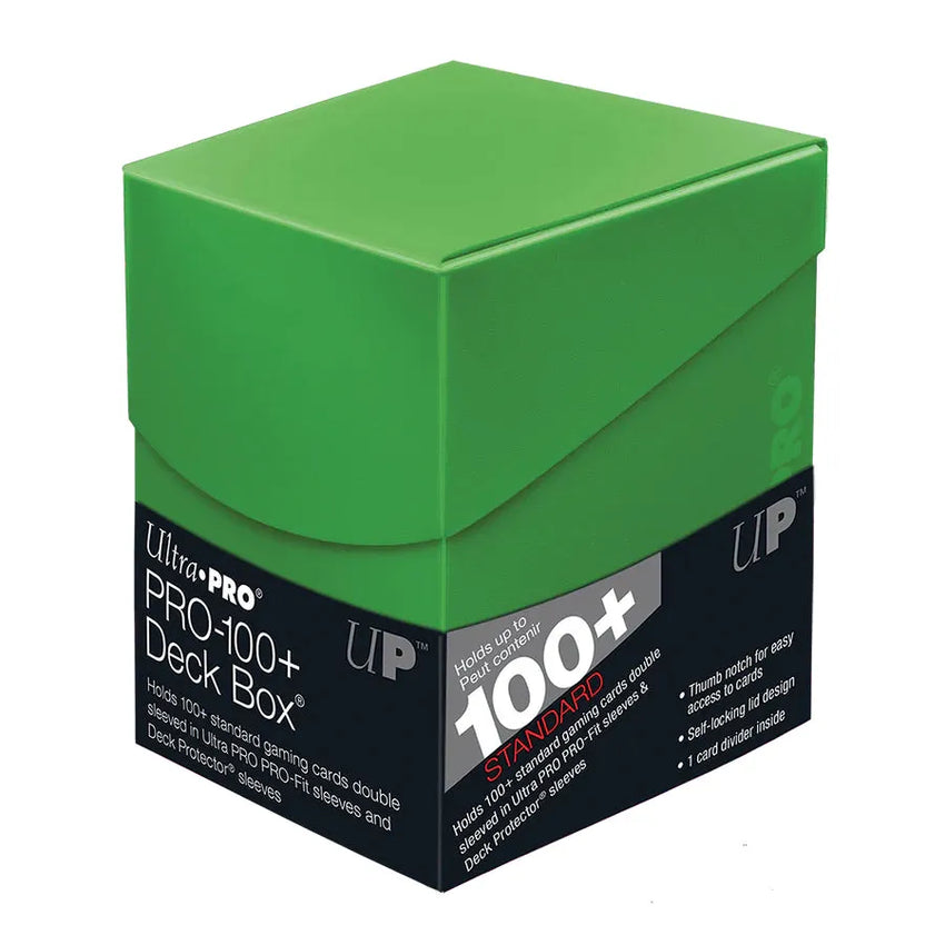 Deck Box Eclipse PRO 100+ Lime Green-Strateegiamängud-Brain Games OÜ