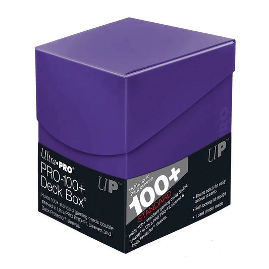 Deck Box Eclipse PRO 100+ Royal Purple-Strateegiamängud-Brain Games OÜ