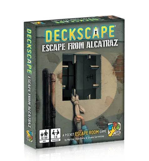 Deckscape: Escape From Alcatraz-101 Board / Card Games-Brain Games OÜ
