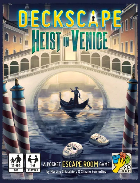 Deckscape: Heist in Venice-101 Board / Card Games-Brain Games OÜ