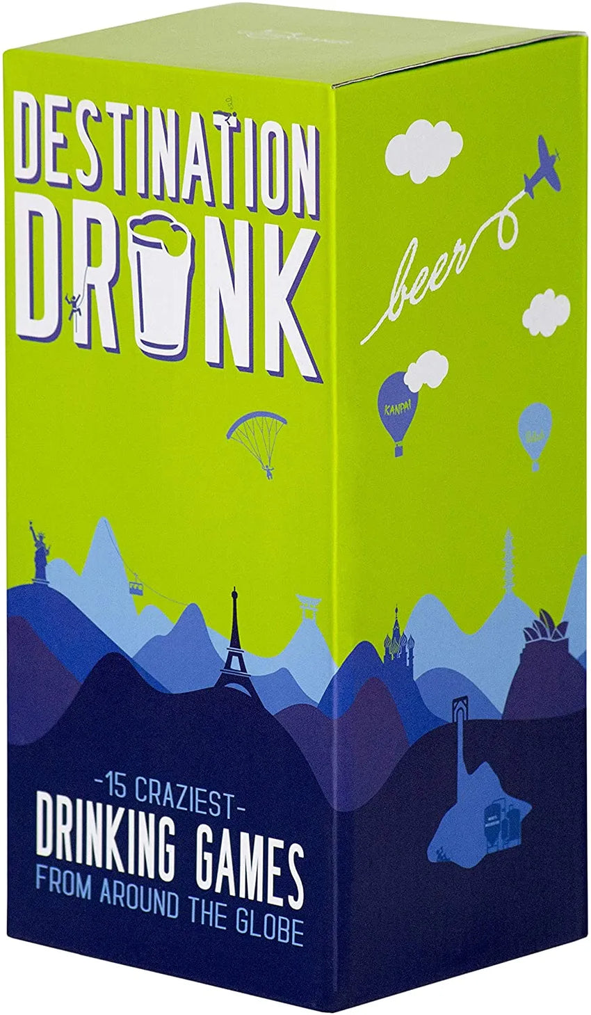 Destination Drunk - 15 Craziest Drinking Games-101 Board / Card Games-Brain Games OÜ