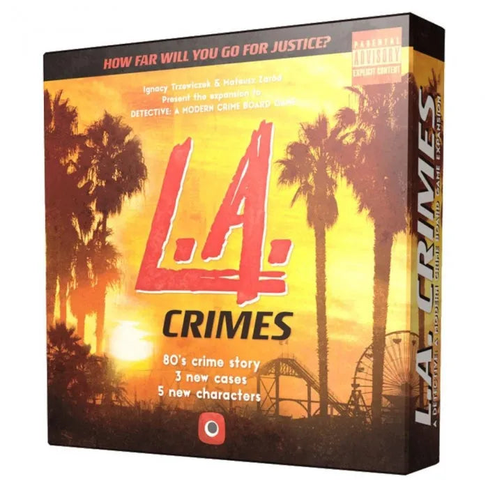 Detective: A Modern Crime Board Game - L.A. Crimes-001 Board / Card Games-Brain Games OÜ