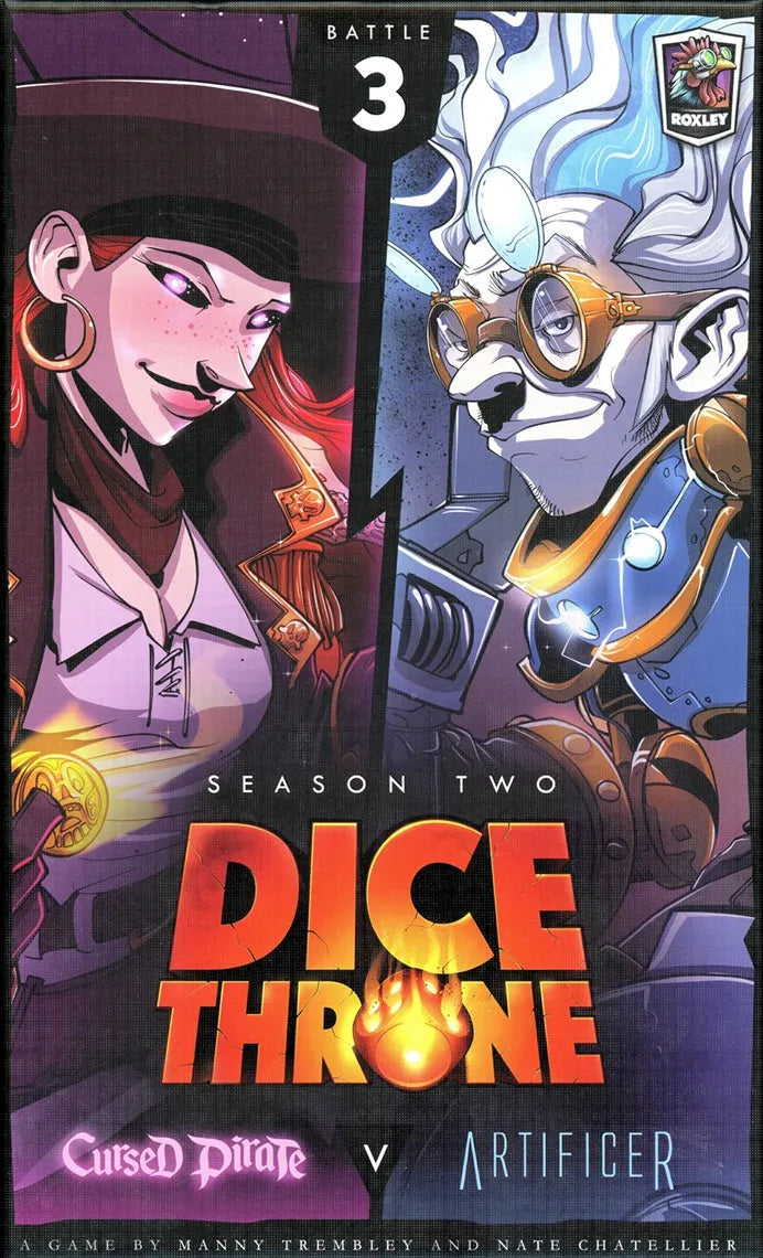 Dice Throne Cursed Pirate vs Artificer-Strateegiamängud-Brain Games OÜ