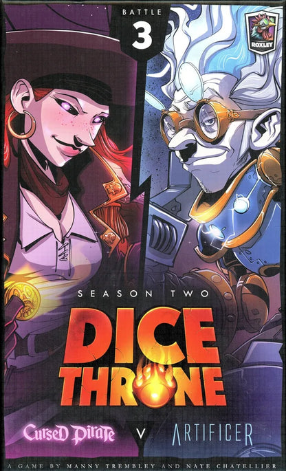 Dice Throne Cursed Pirate vs Artificer-Strateegiamängud-Brain Games OÜ