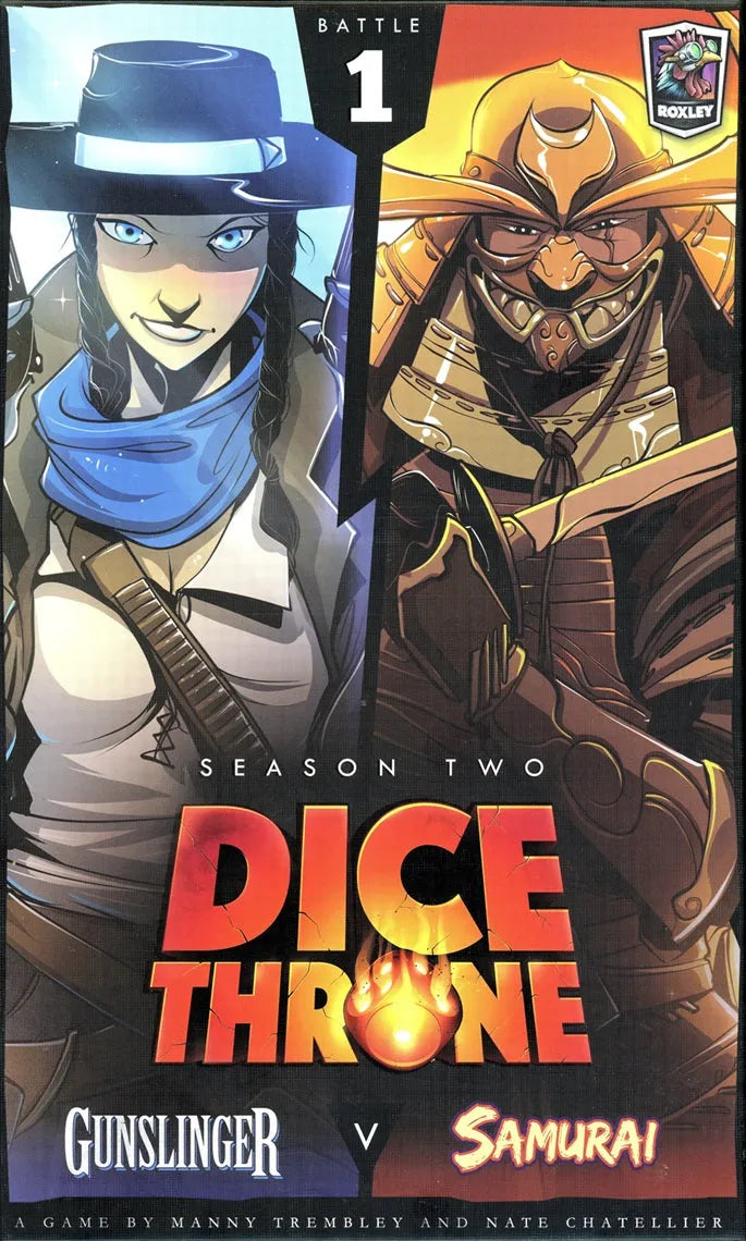 Dice Throne Gunslinger vs Samurai-Strateegiamängud-Brain Games OÜ