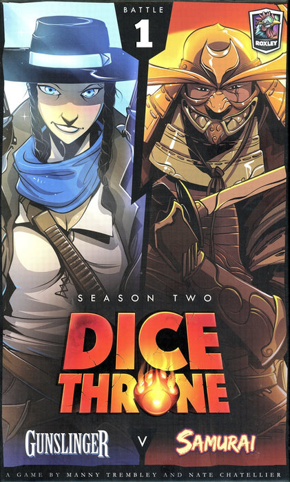 Dice Throne Gunslinger vs Samurai