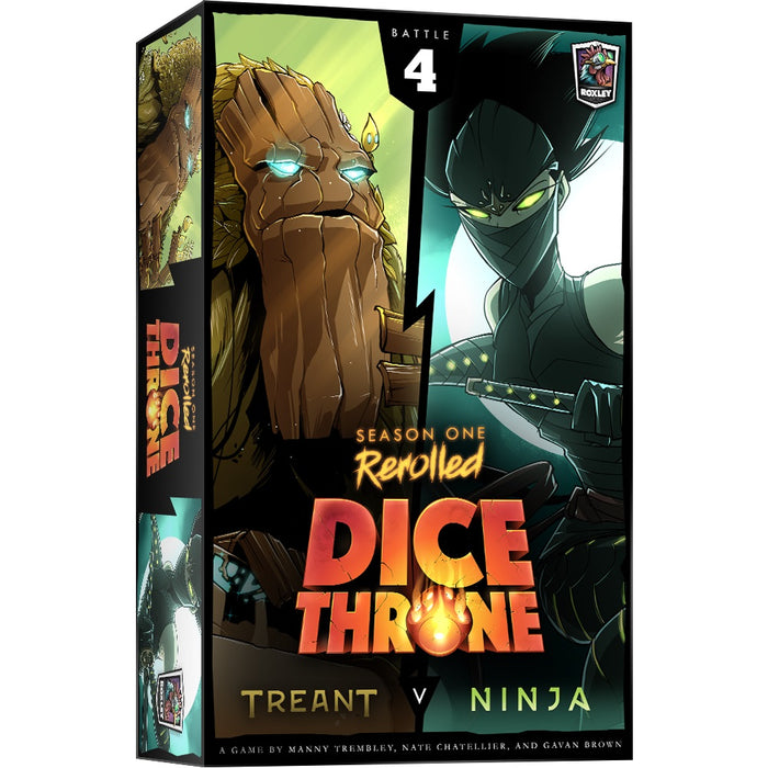 Dice Throne Treant vs Ninja