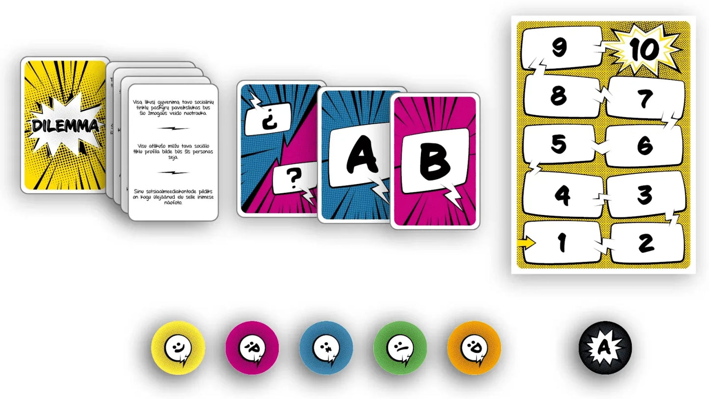 Dilemma-101 Board / Card Games-Brain Games OÜ