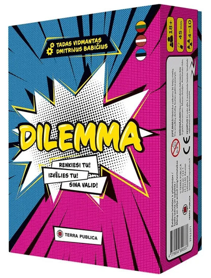 Dilemma-101 Board / Card Games-Brain Games OÜ