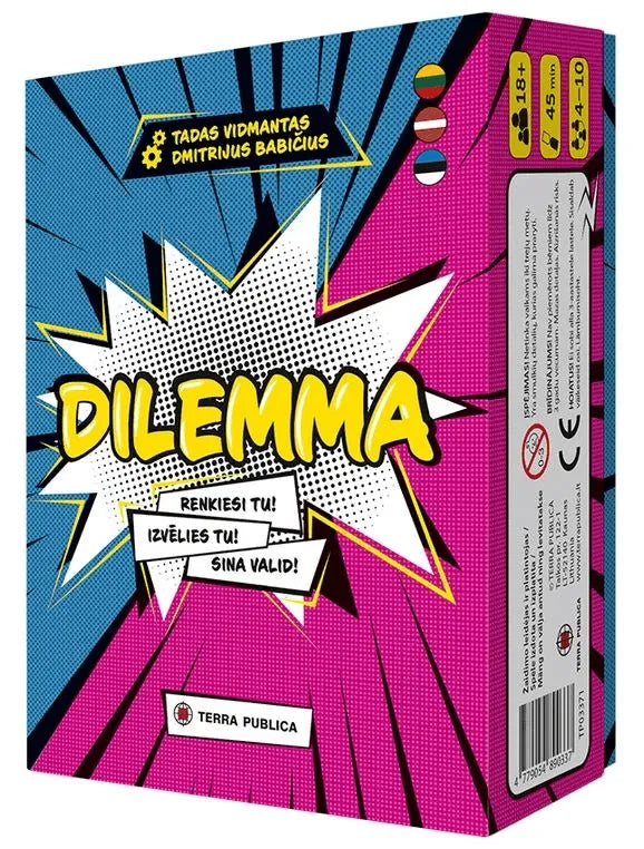 Dilemma-101 Board / Card Games-Brain Games OÜ