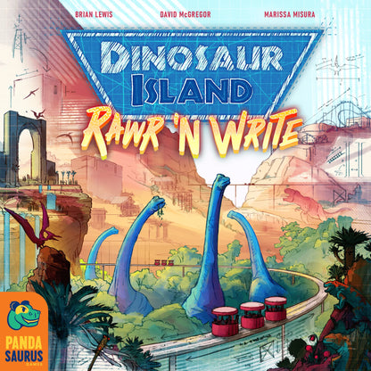 Dinosaur Island: Rawr n Write-001 Board / Card Games-Brain Games OÜ