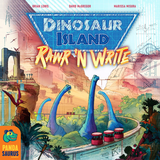 Dinosaur Island: Rawr n Write-001 Board / Card Games-Brain Games OÜ