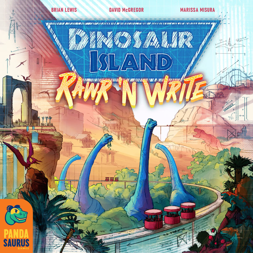 Dinosaur Island: Rawr n Write-001 Board / Card Games-Brain Games OÜ