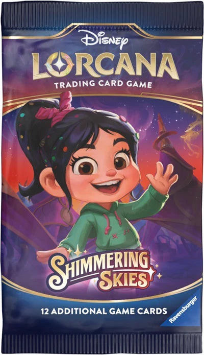 Disney Lorcana: Shimmering Skies Booster-Strateegiamängud-Brain Games OÜ