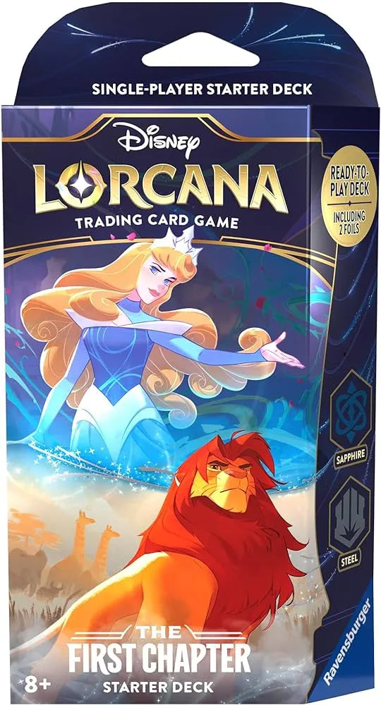 Disney Lorcana: The First Chapter Starter Deck-Strateegiamängud-Brain Games OÜ